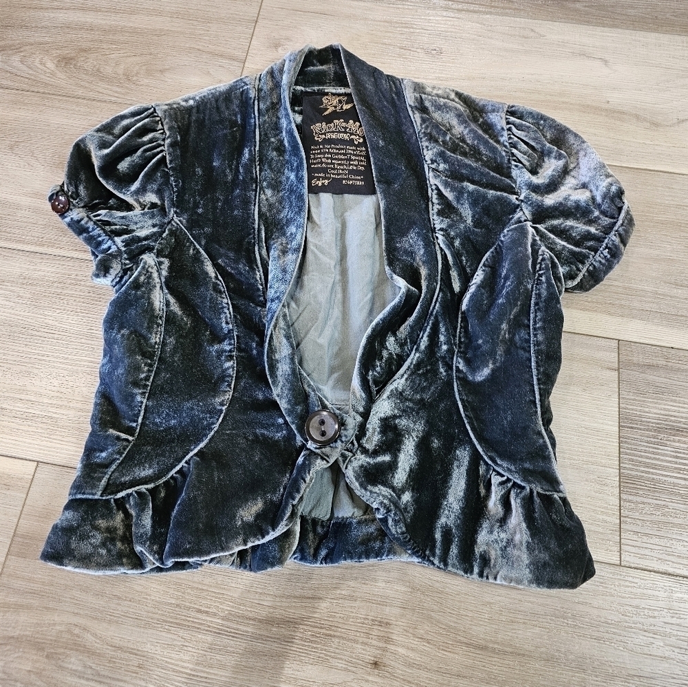 * Nick and Mo Top Blouse Cardigan